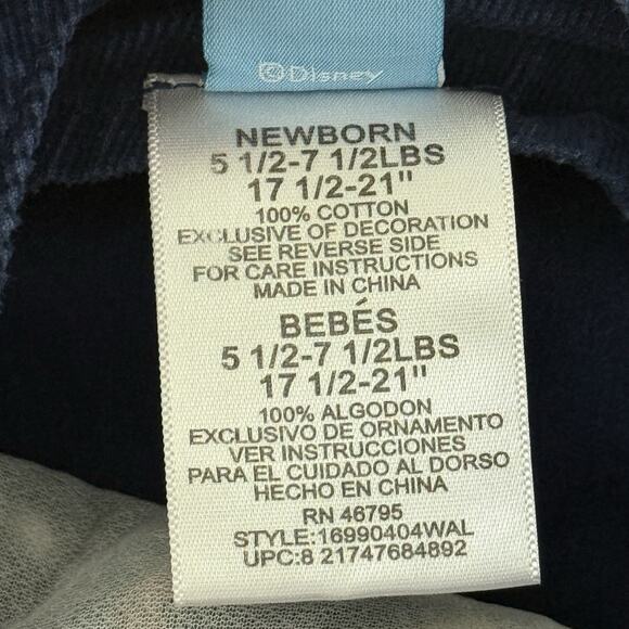 VINTAGE Tigger Corduroy Overalls Embroidered Y2K 90s Winnie The Pooh NEWBORN - Picture 8 of 9